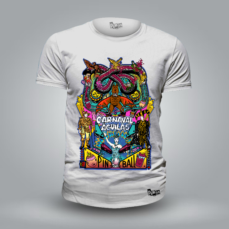 Camiseta "PINBALL”